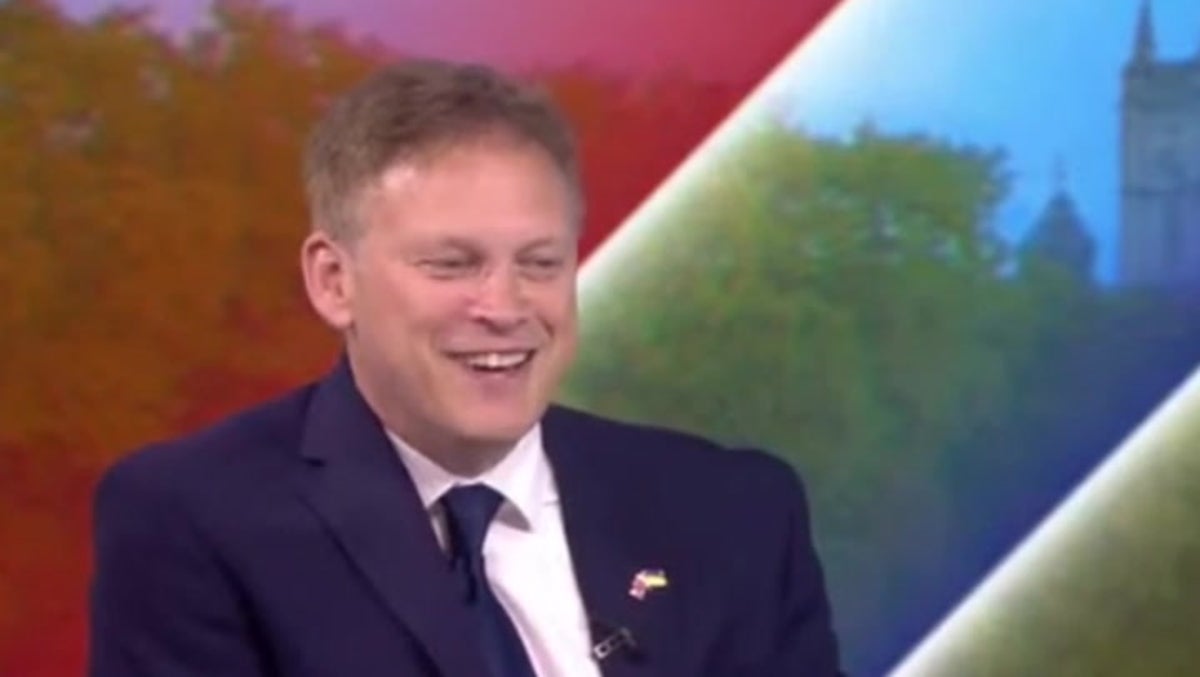 Grant Shapps jokes he’s not as ‘naughty’ as Theresa May during leadership campaign interview