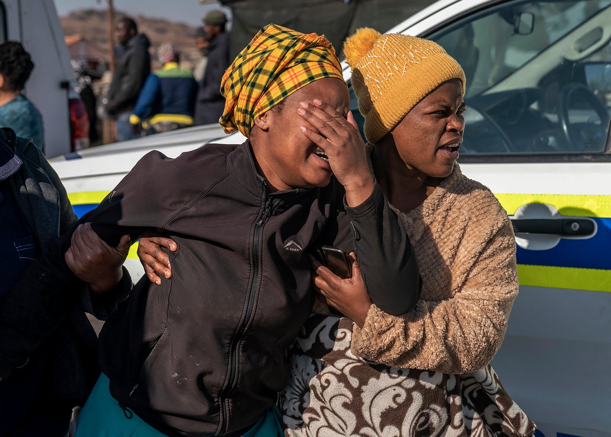 South Africa police say 15 killed in bar shooting in Soweto
