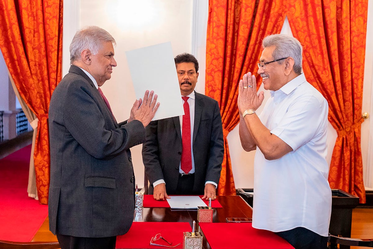 Ranil Wickremesinghe elected as Sri Lanka’s next president