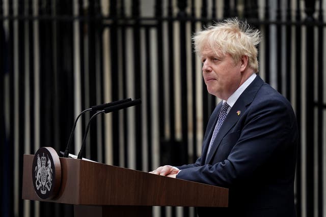 The race to replace Boris Johnson has begun (Gareth Fuller/PA)