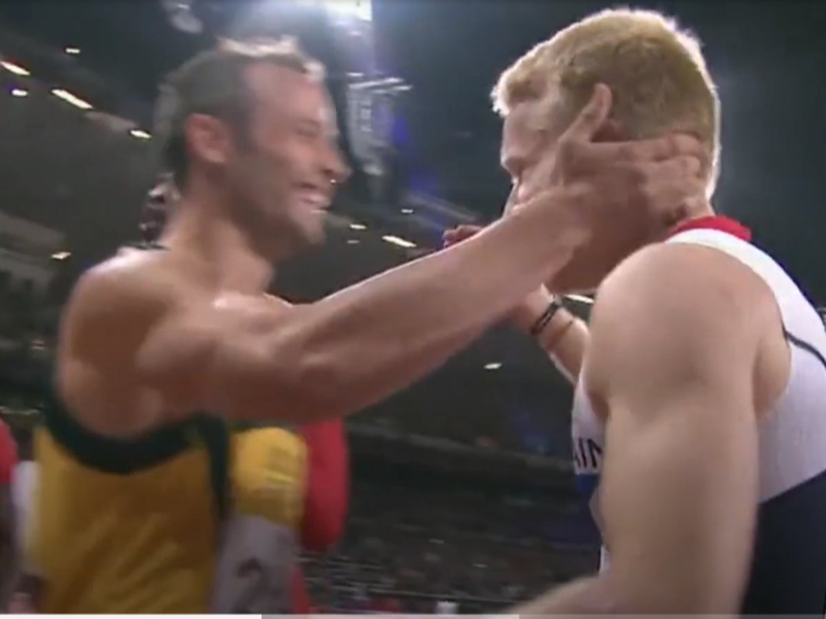 يظهر Killer Oscar Pistorius في مقطع حملة Penny Mordaunt بينما يطلب Team GB Paralympian إزالته
