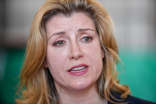 A new version of Penny Mordaunt’s campaign video was posted just over five hours after the first (Jacob King/PA)