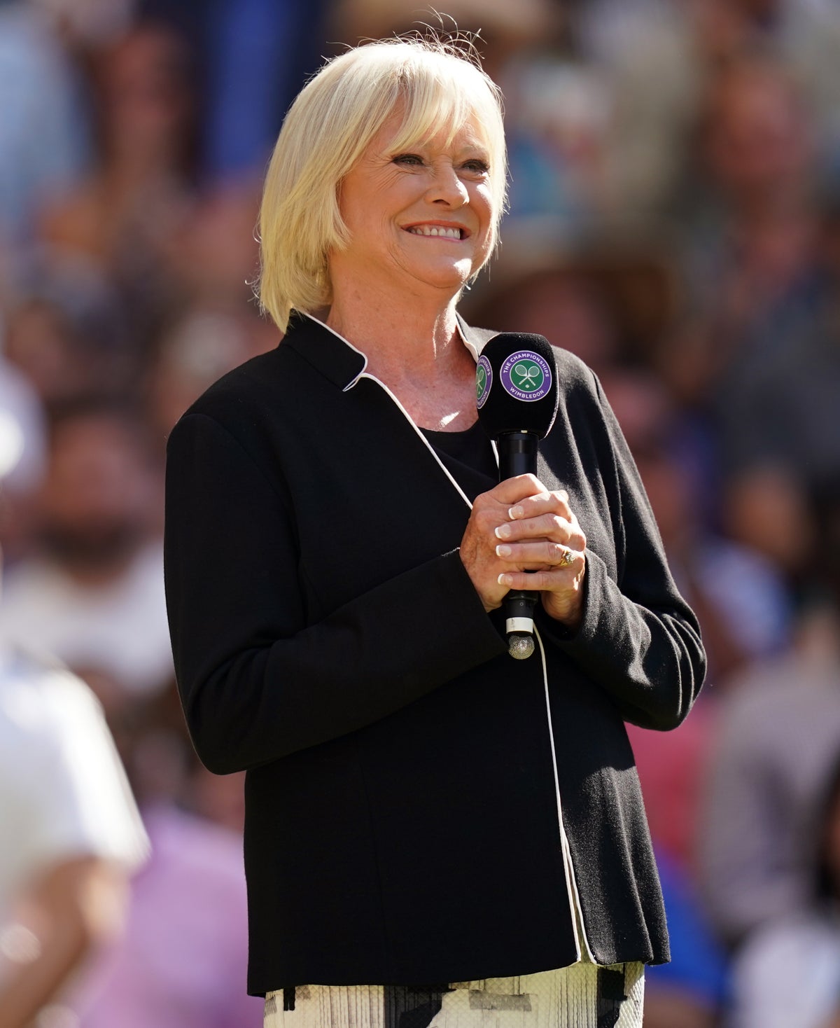 Emotional Sue Barker bids farewell to the BBC after 30-year presenting career