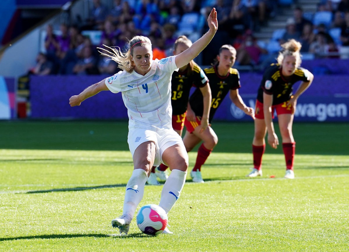 Berglind Thorvaldsdottir says Iceland have more to offer after Belgium draw