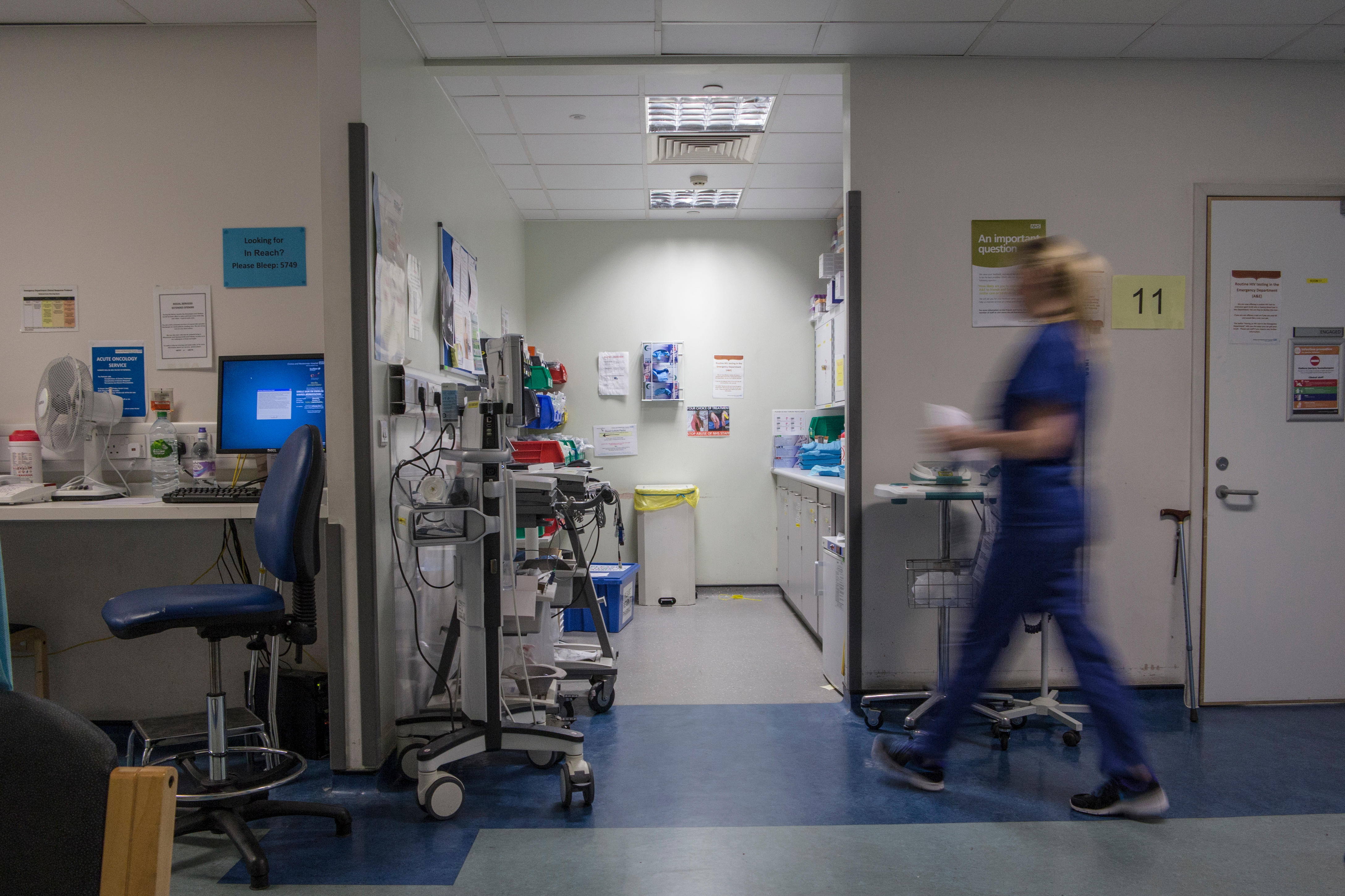 The new Health Secretary is being urged to end the delay in announcing a pay rise for nurses amid research suggesting public support for industrial action over the issue has risen sharply (Alamy/PA)