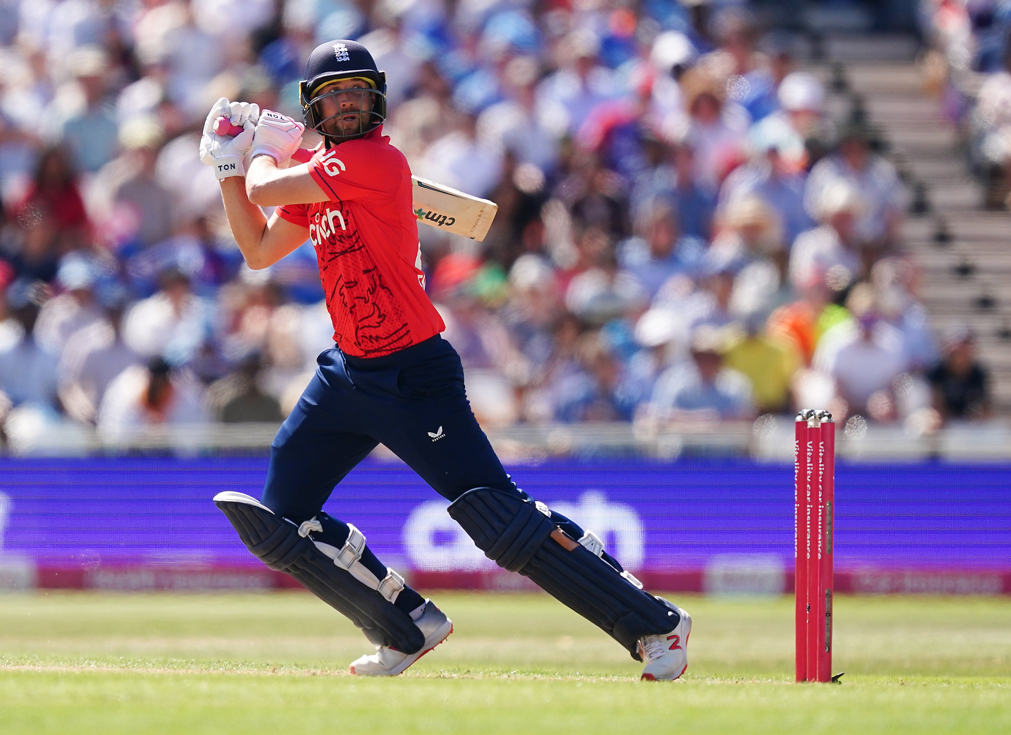 Dawid Malan hit 77 as England won their first limited-overs match under new captain Jos Buttler at Trent Bridge on Sunday but the T20 series against India was lost 2-1 (Mike Egerton/PA)
