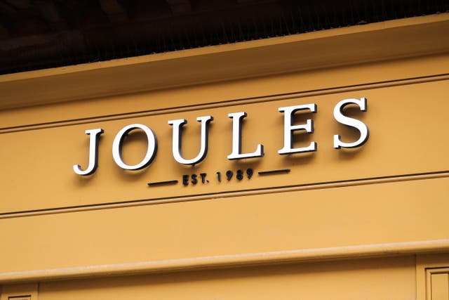 Fashion retailer Joules confirmed it has called in advisers to look at bolstering its finances as soaring costs and waning consumer confidence hit the group’s bottom line (Mike Egerton/PA)