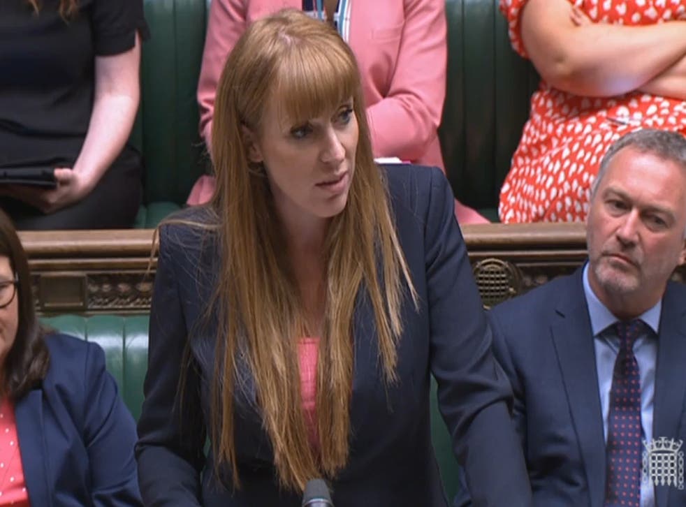 Angela Rayner condemns new Tory minister for repeating ‘disgraceful ...
