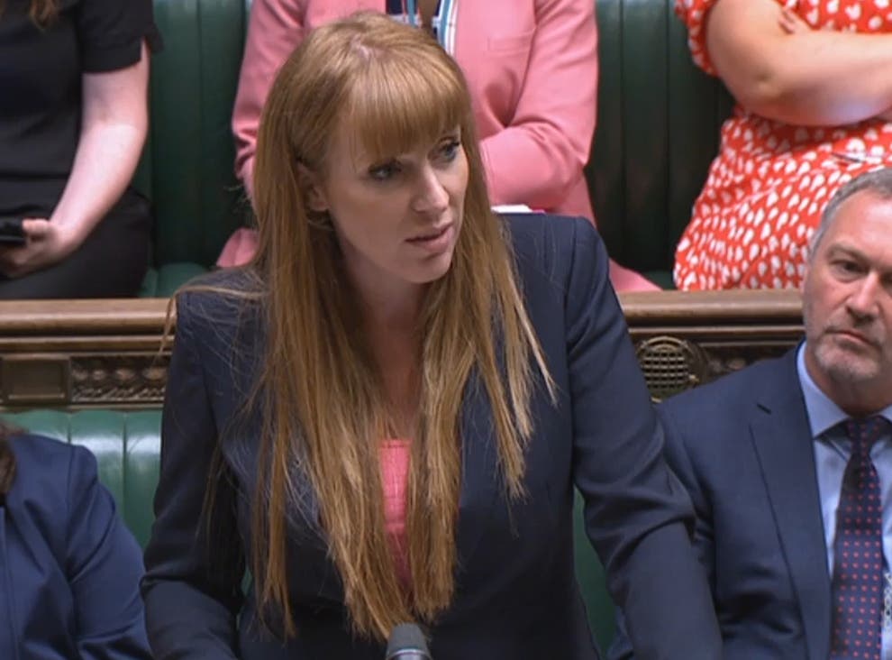 Angela Rayner condemns new Tory minister for repeating ‘disgraceful ...