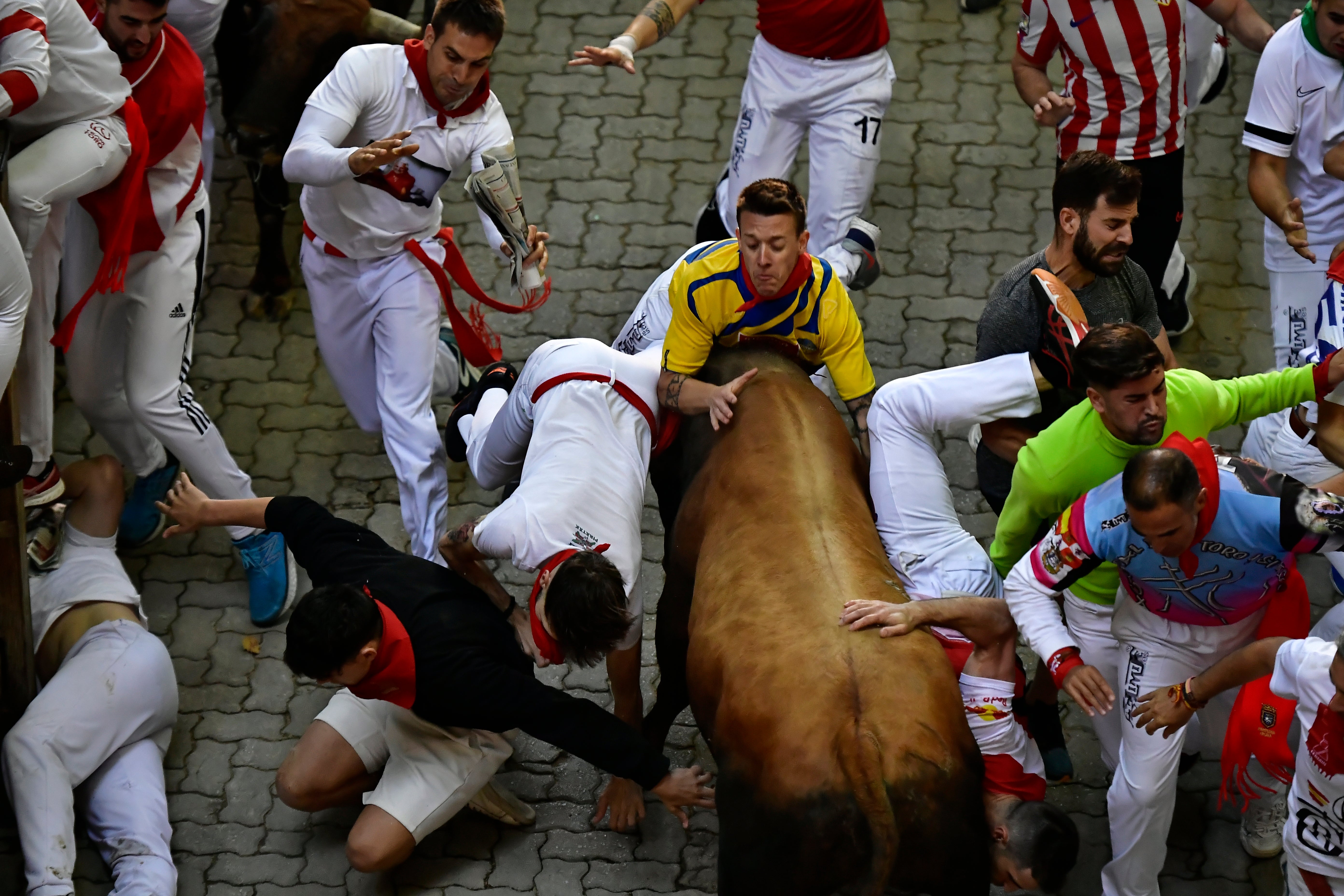 Spain Running of the Bulls