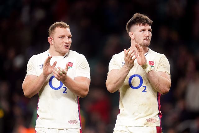 <p>England have now lost ‘Kamikaze Kids’ Sam Underhill (left) and Tom Curry (right) to concussion (Adam Davy/PA)</p>