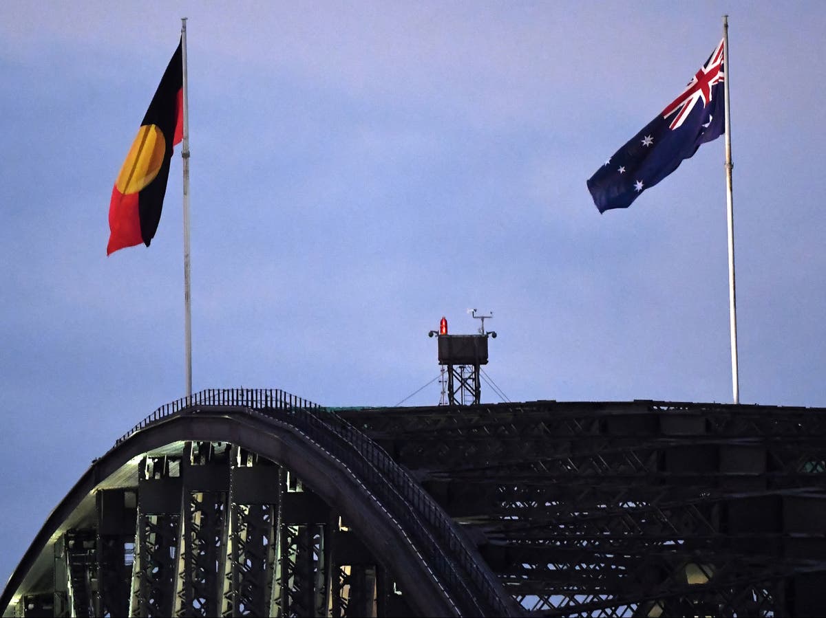 Aboriginal flag raised in new permanent position atop Sydney Harbour ...