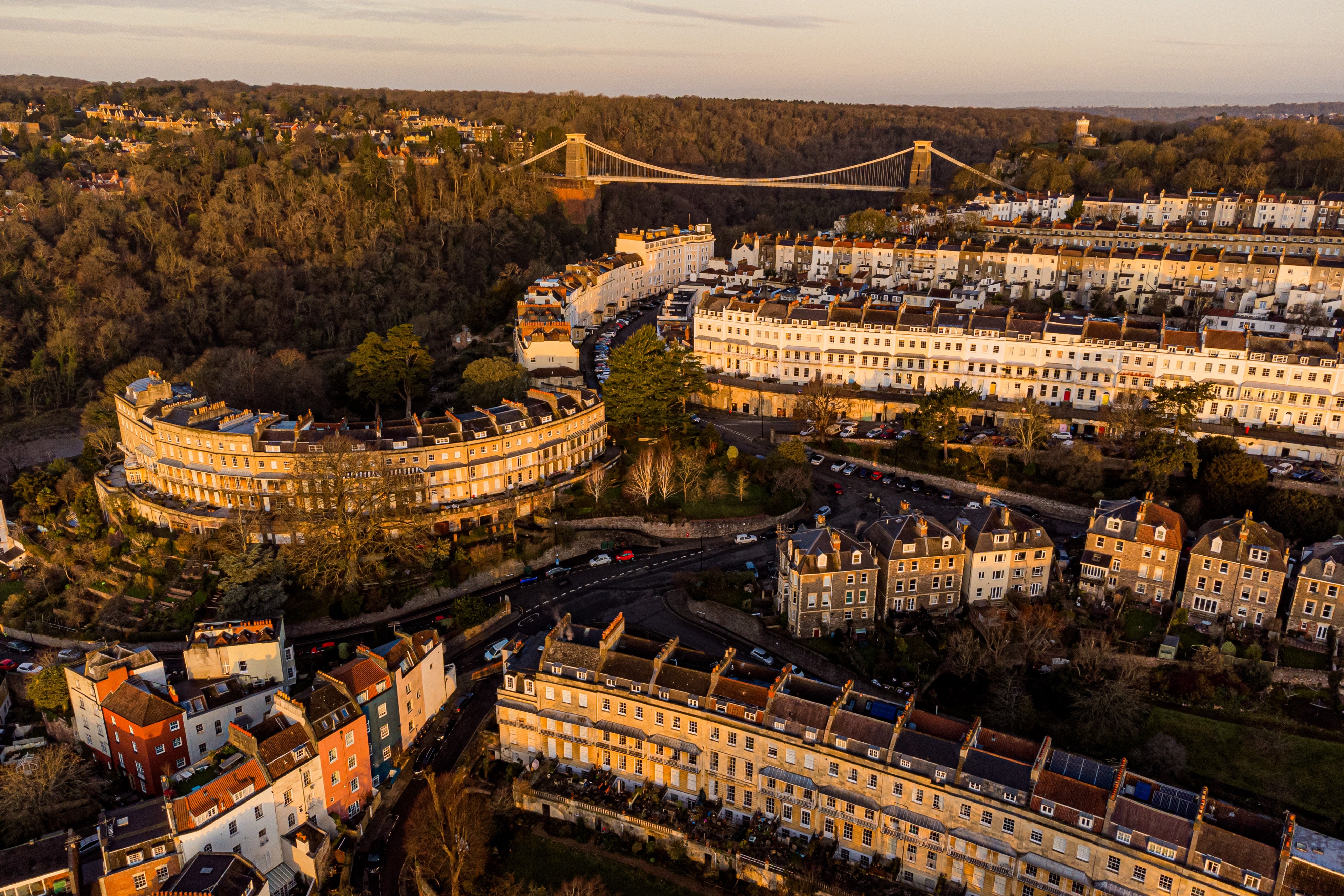 A view of Bristol. The lure of city living means the prices of prime properties in urban housing markets are now rising more quickly than top-end homes in surrounding rural areas, according to Savills (Ben Birchall/PA)