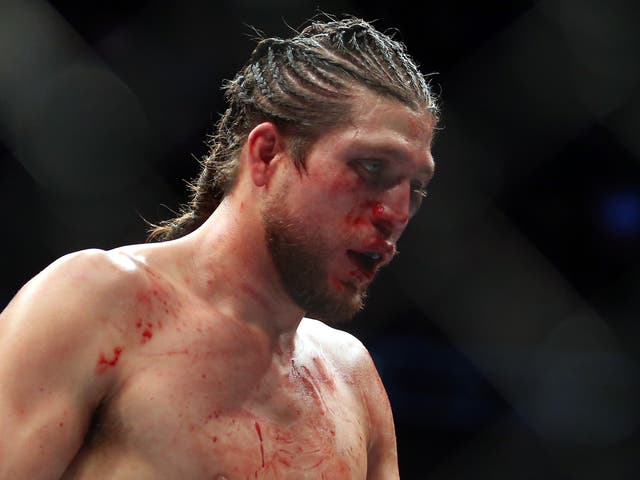 <p>Former UFC featherweight title challenger Brian Ortega</p>