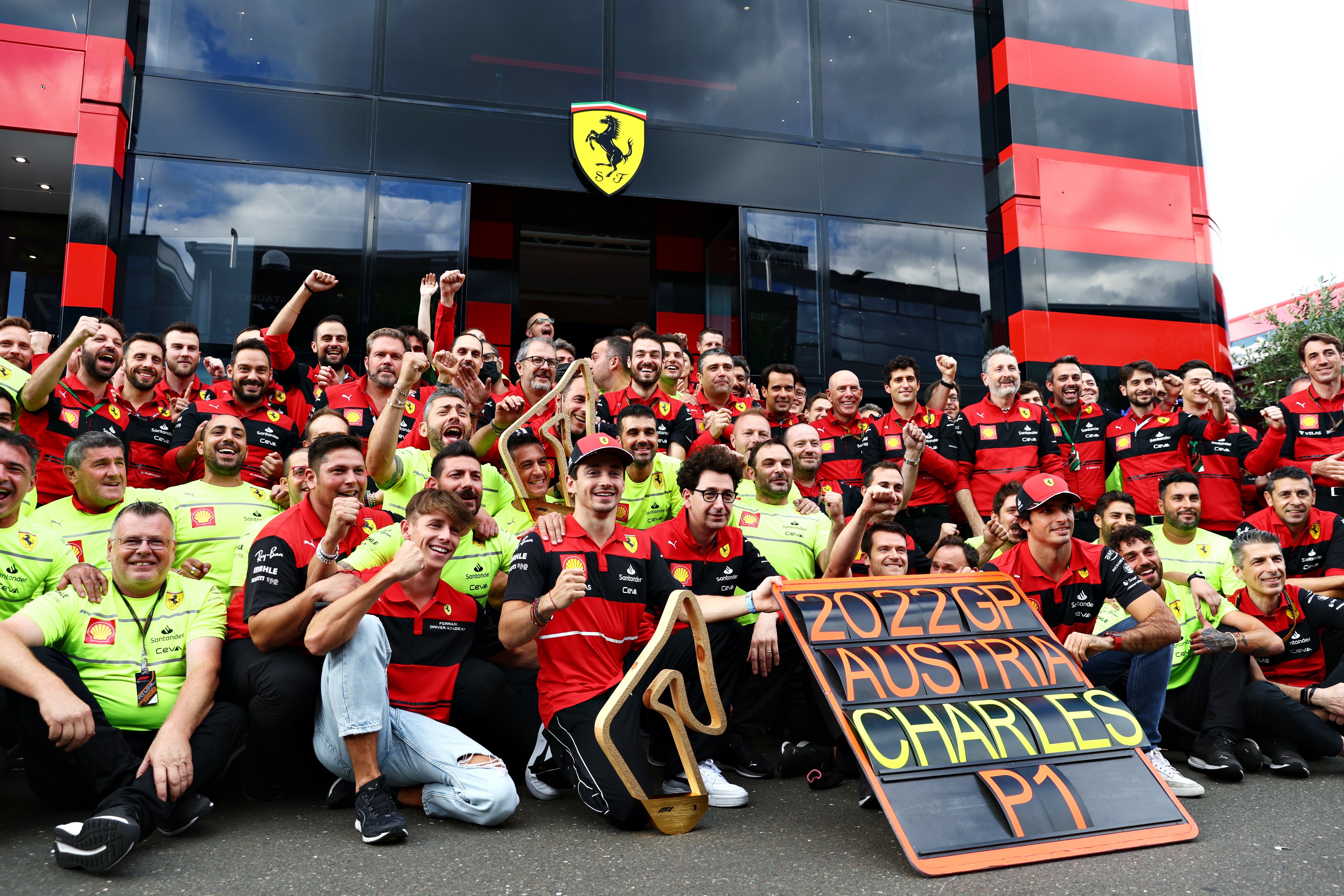 Ferrari’s pace over the course of the weekend was strong as Charles Leclerc won for the third time this season