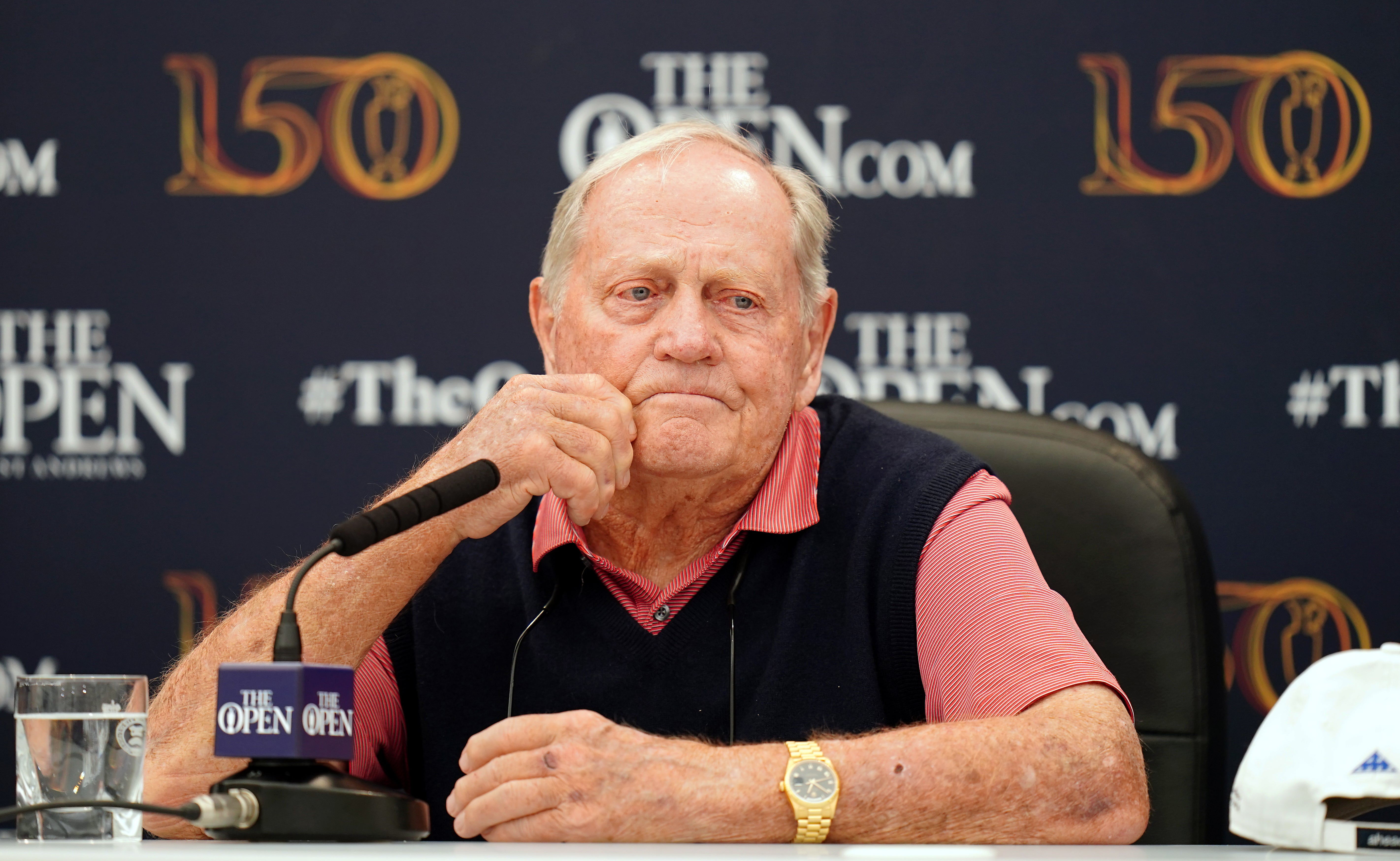 Jack Nicklaus said he remained friends with Greg Norman despite their disagreement over LIV Golf (Jane Barlow/PA)