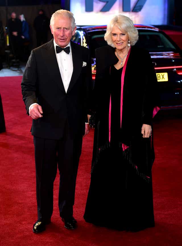 The Prince of Wales and the Duchess of Cornwall (Ian West/PA)