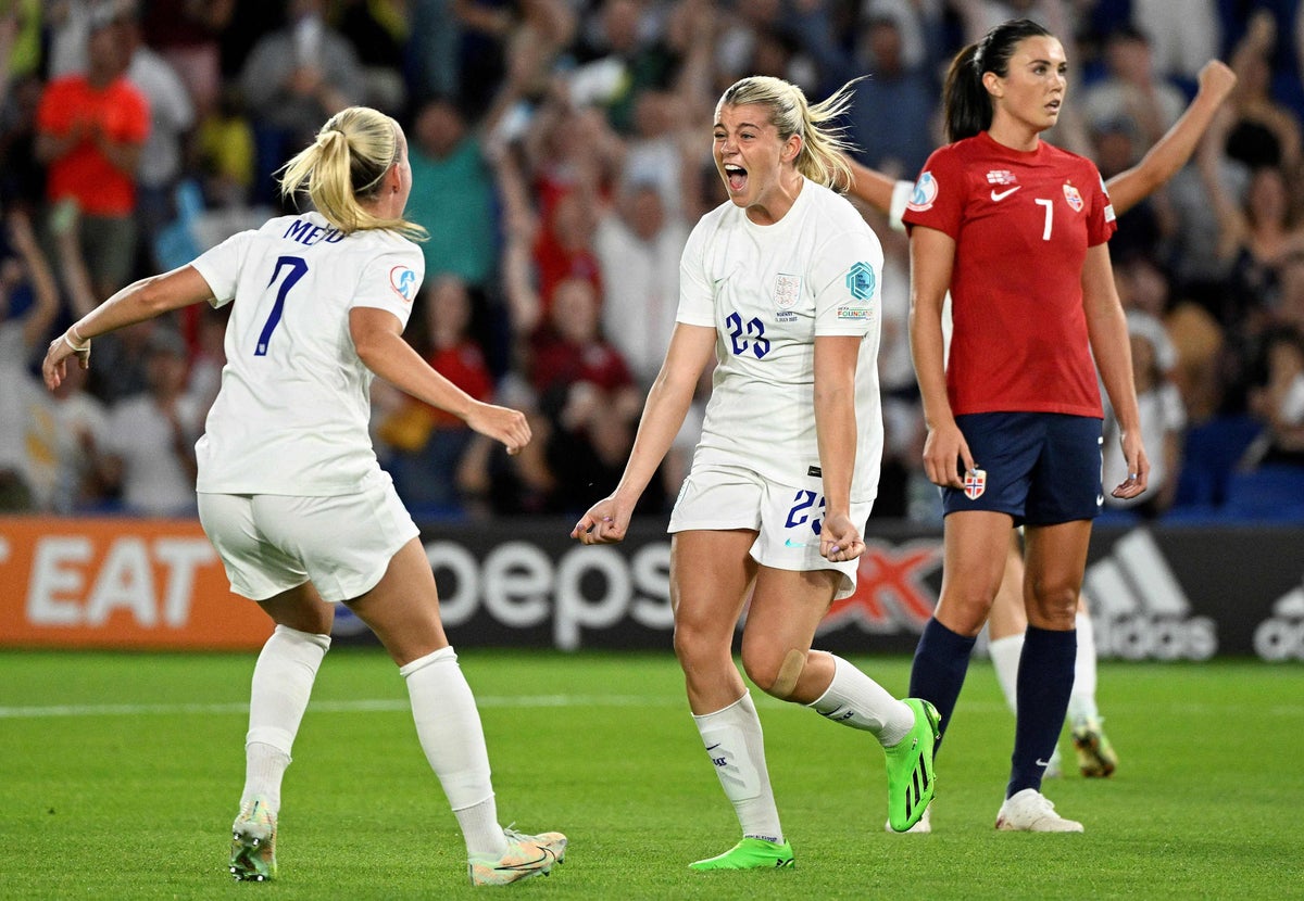 England demolish Norway with record goal haul to cruise into Euro 2022 quarter-finals