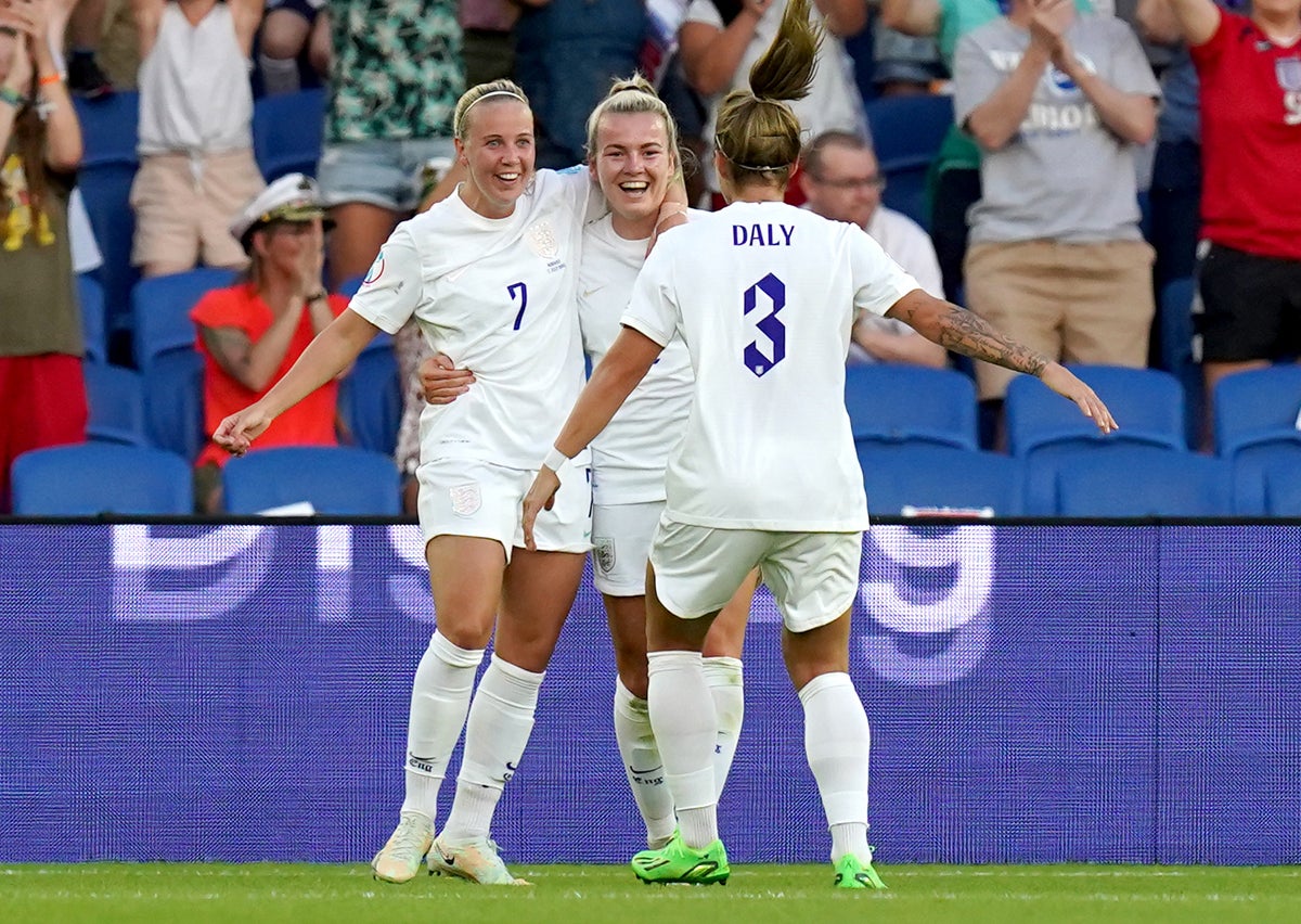 England score eight in hammering of Norway to reach Euro 2022 quarter-finals