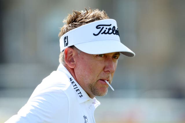 <p>Ian Poulter during a practice round at St Andrews. ‘I love everything about it. It’s so iconic. My feelings have stayed the same right from hitting my first tee shot 22 years ago’ </p>