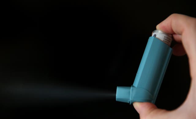 An estimated million people in the UK are relying on their reliever inhaler rather than using a preventer inhaler, a poll suggests (PA)
