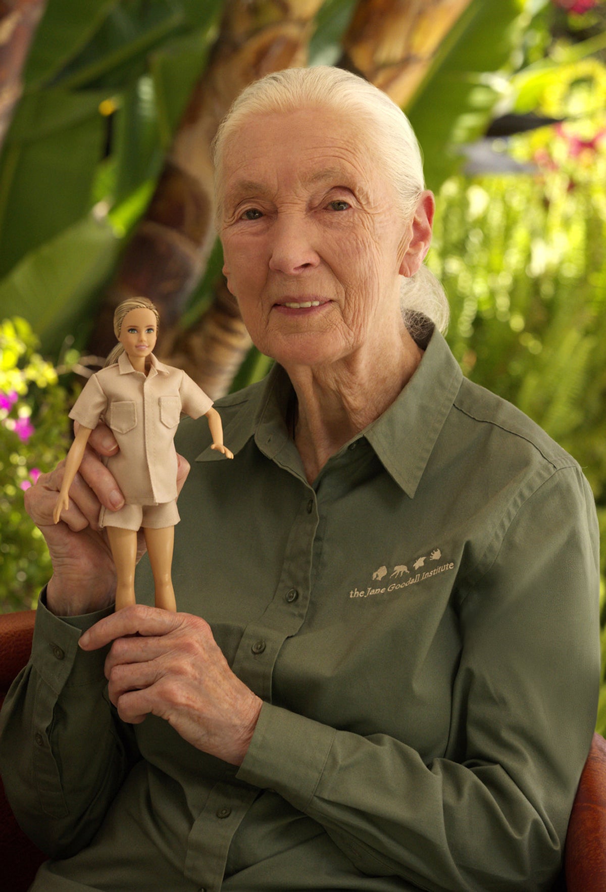 Barbie unveils new Dr Jane Goodall doll in honour of the conservationist