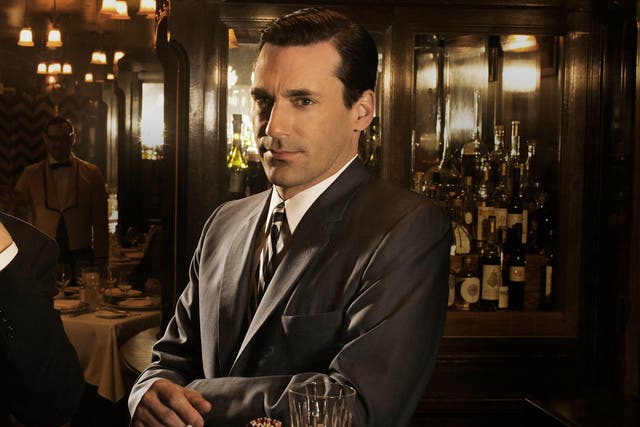 <p>Canadian Club, neat, was the whiskey of choice for Mad Men’s Don Draper </p>