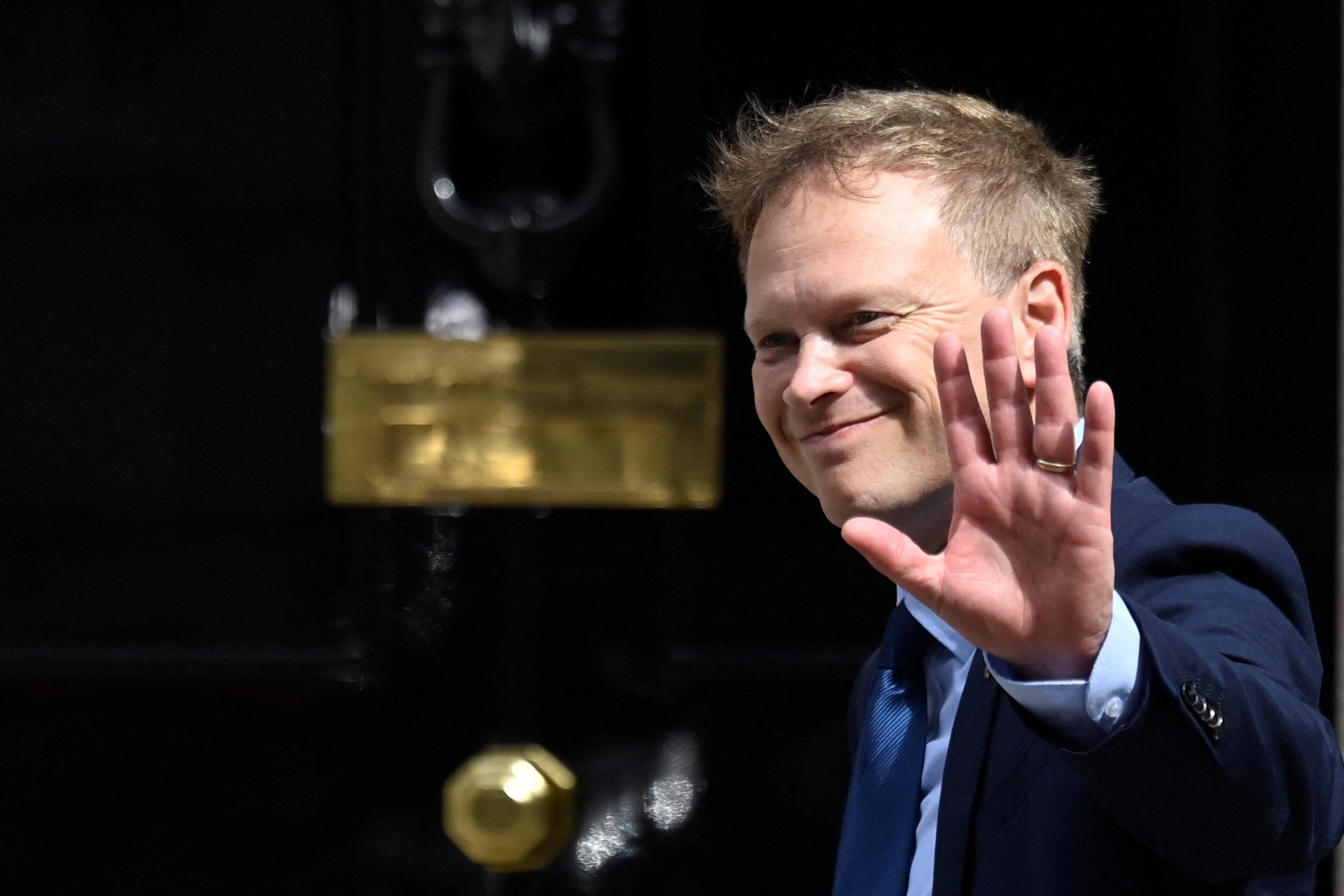 Mr Shapps pulled out of the running before the first round