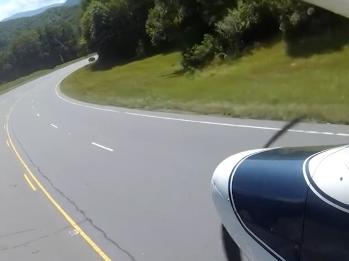 Pilot describes harrowing landing on North Carolina highway