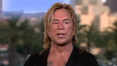 Mickey Rourke calls Tom Cruise ‘irrelevant’ and says Top Gun success ‘doesn’t mean s***’