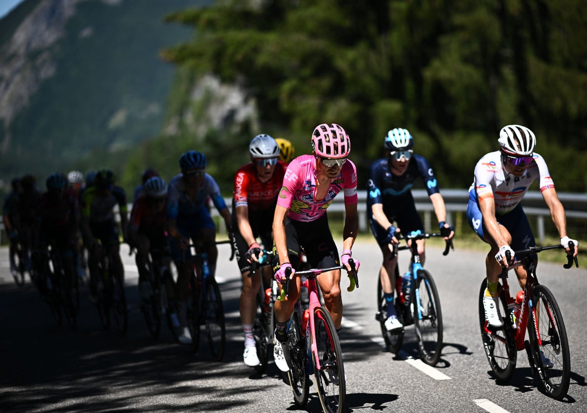 Tour de France 2022 LIVE: Breakaway stopped by protestors on stage 10 route to Megeve