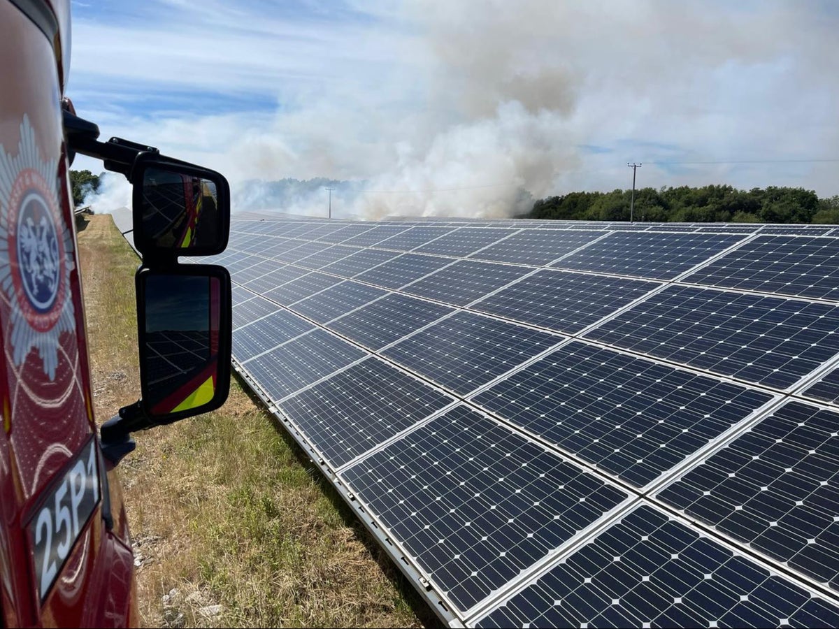 Fears over solar panel safety as number of fires rises six-fold
