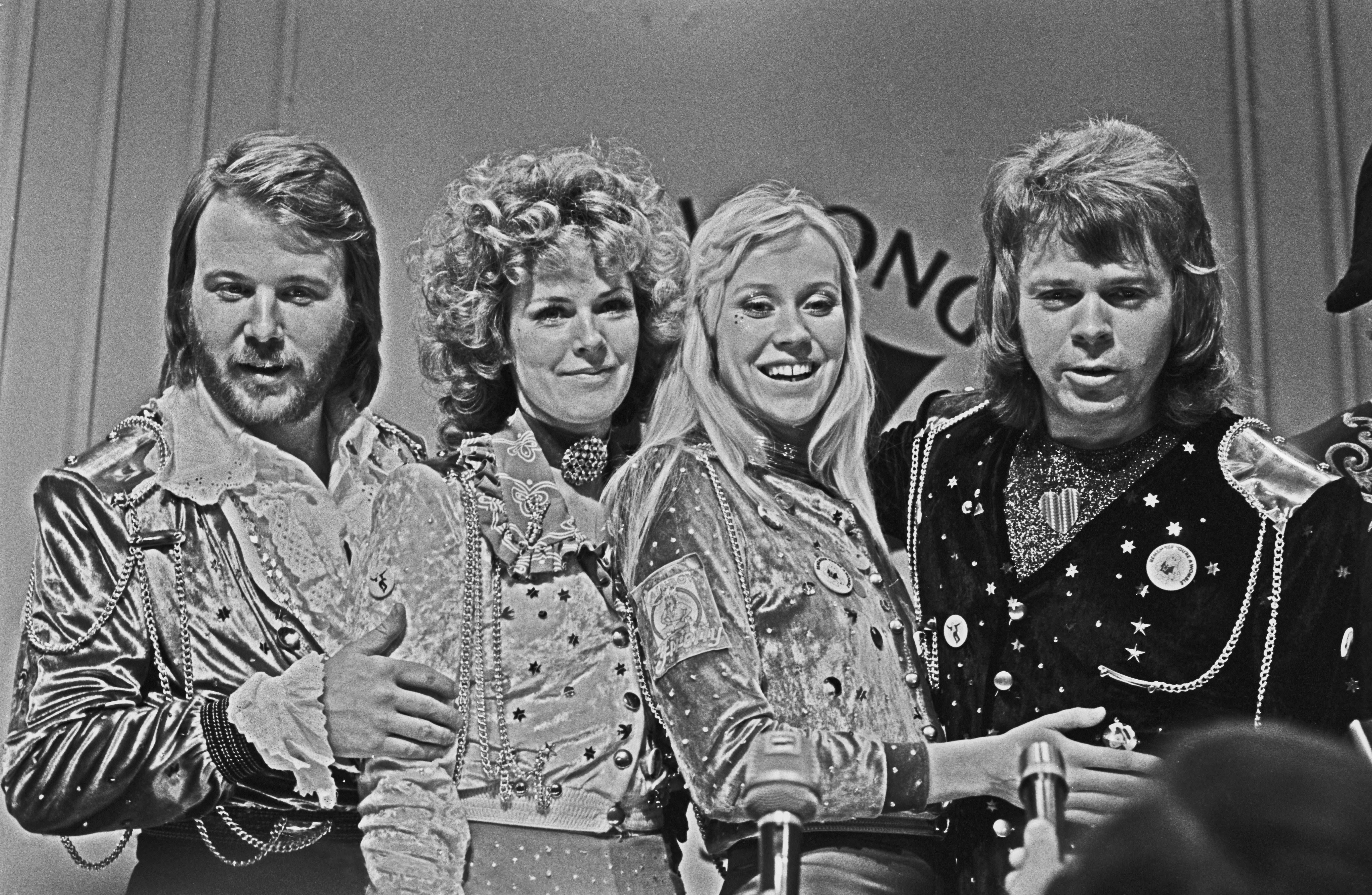 Abba at the Eurovision Song Contest in 1974