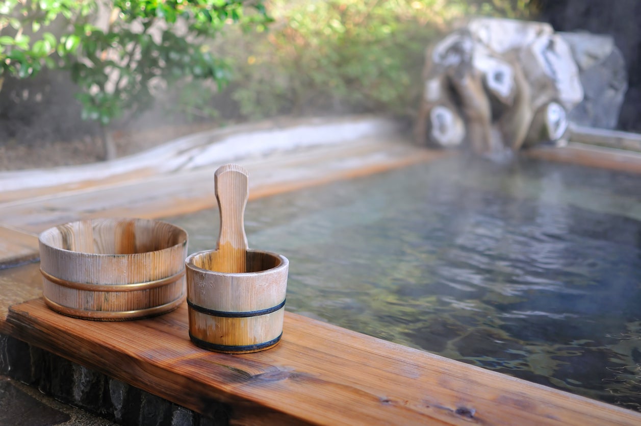 Japan’s ‘onsen’ baths come wrapped in nature
