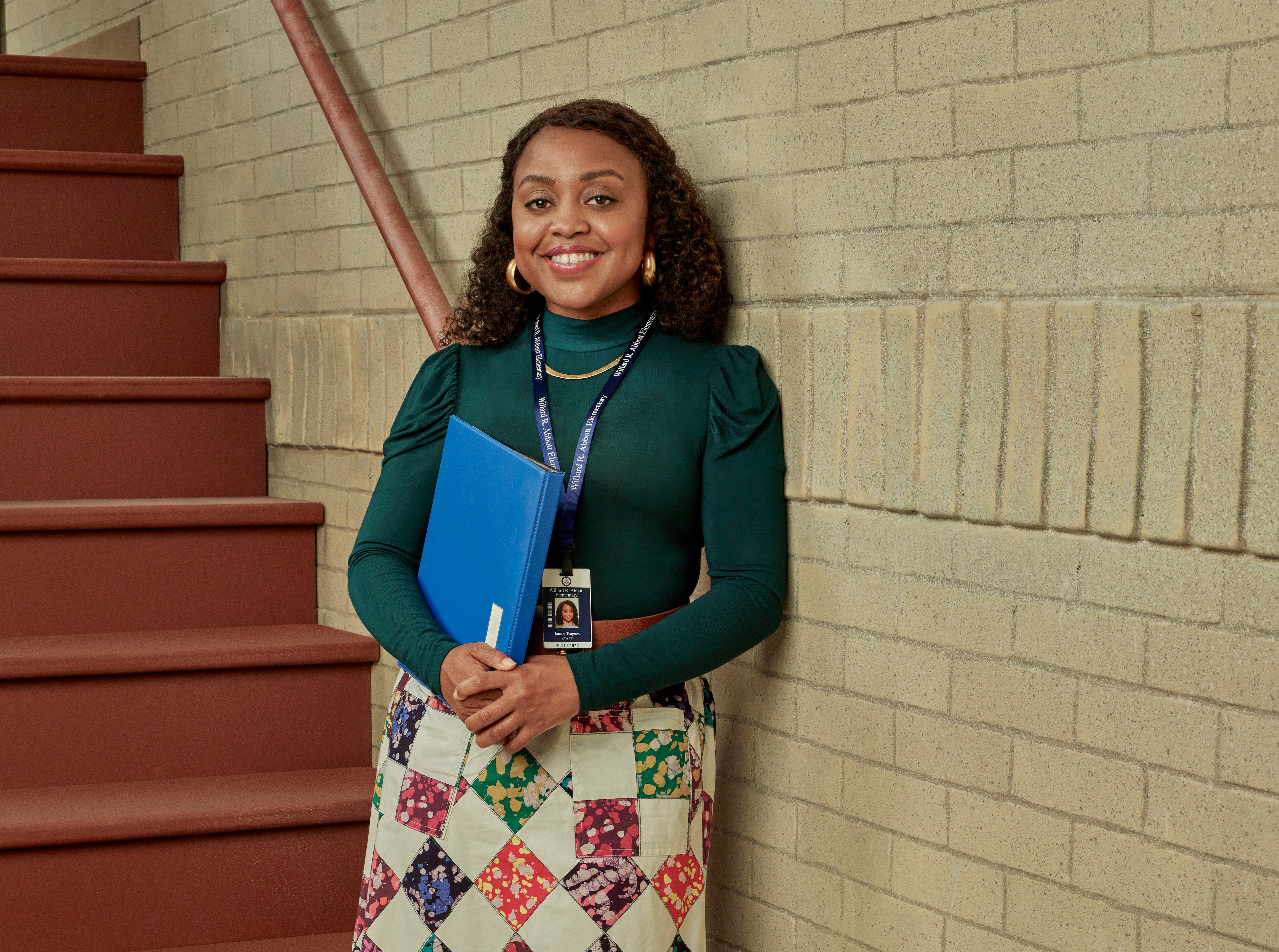 Quinta Brunson on Abbott Elementary