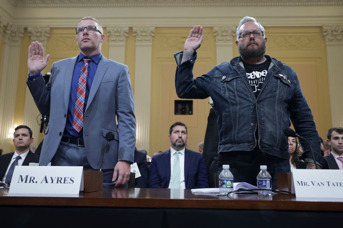 Descendents respond to man who testified before Jan 6 committee in their band shirt