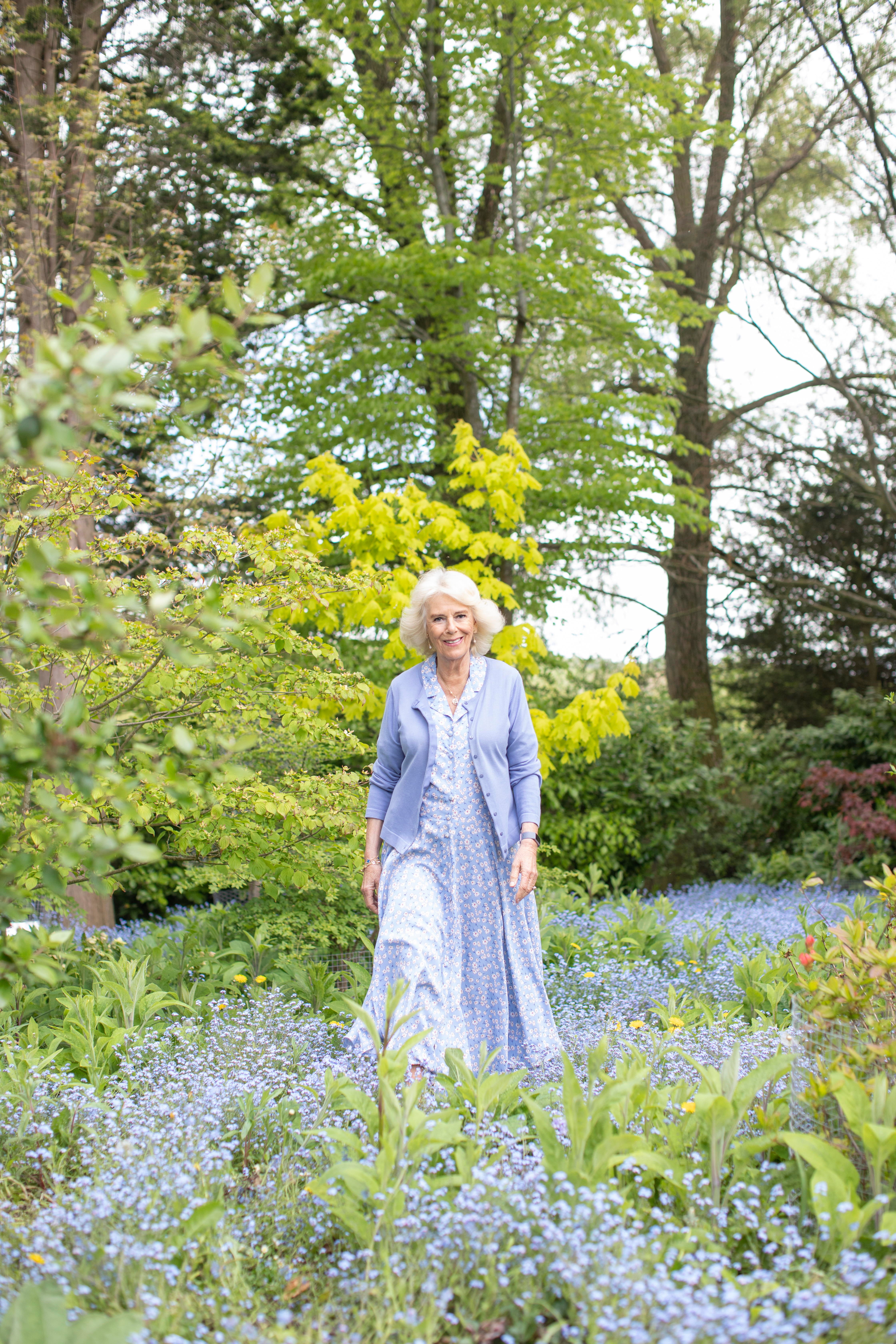 The Duchess of Cornwall photographed at Raymill in Wiltshire by the Duchess of Cambridge (HRH The Duchess of Cambridge/PA)