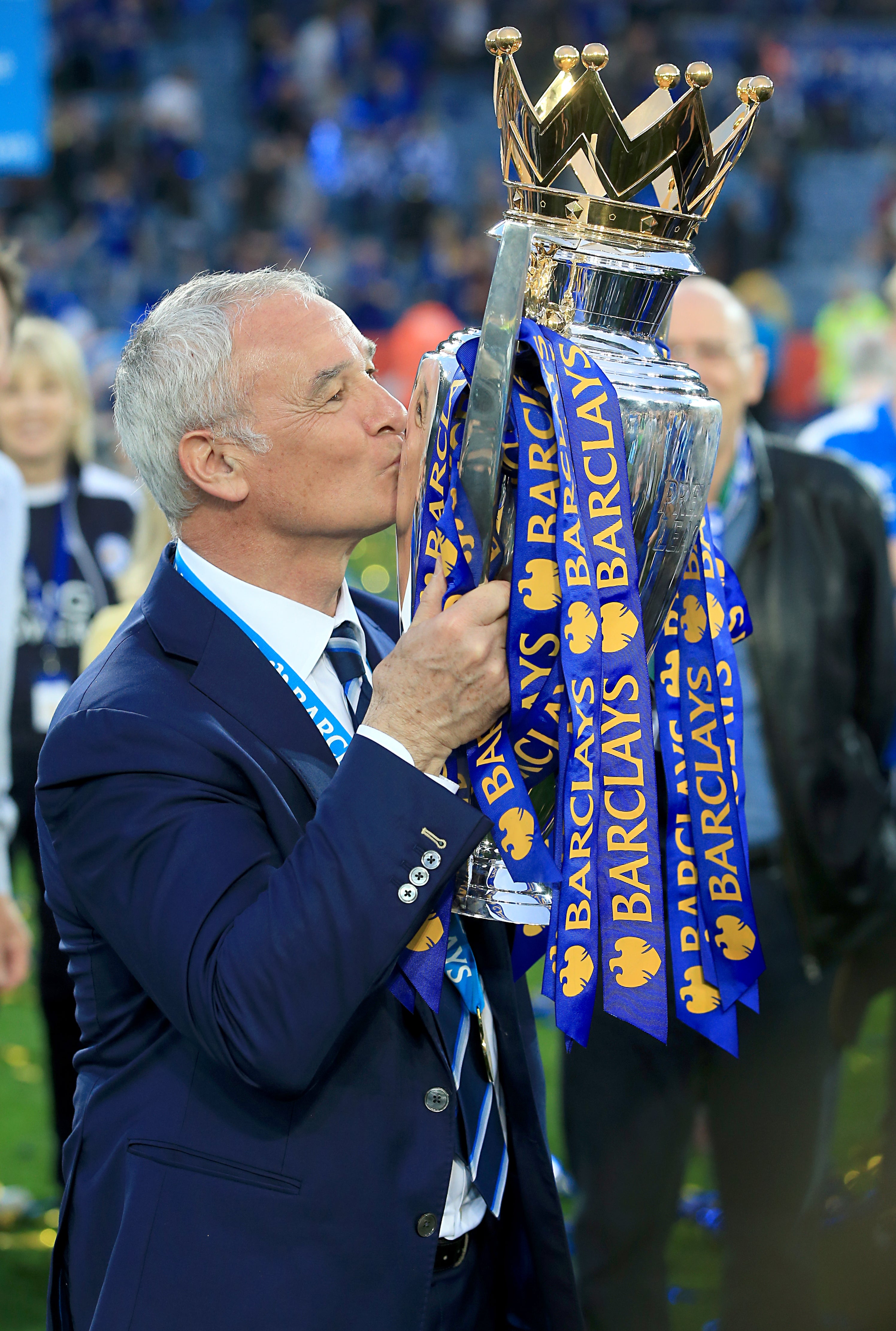 Ranieri guided Leicester to their first Premier League title (Nick Potts/PA)