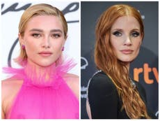 ‘We don’t belong to you’: Jessica Chastain supports Florence Pugh over sheer dress reaction