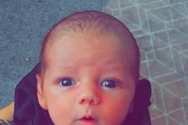 <p>Eight-week-old Abel-Jax Mailey was murdered by his father  </p>