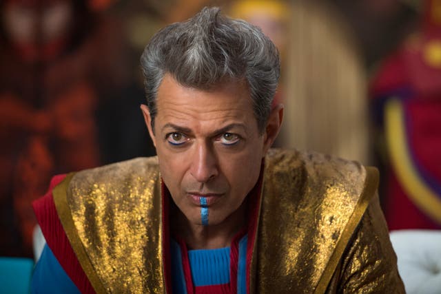 <p>Jeff Goldblum in ‘Thor: Ragnarok'</p>