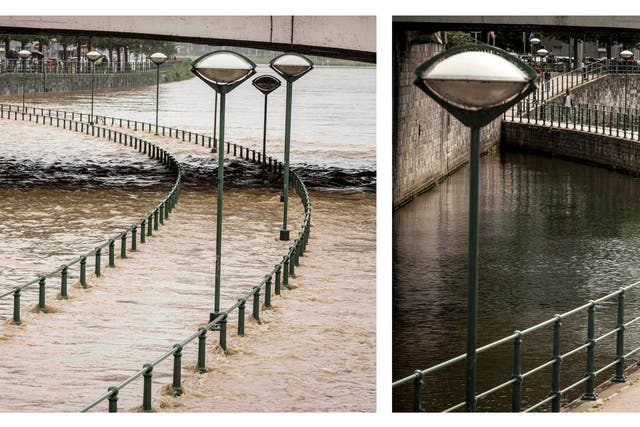 Belgium Flood Anniversary Photo Gallery