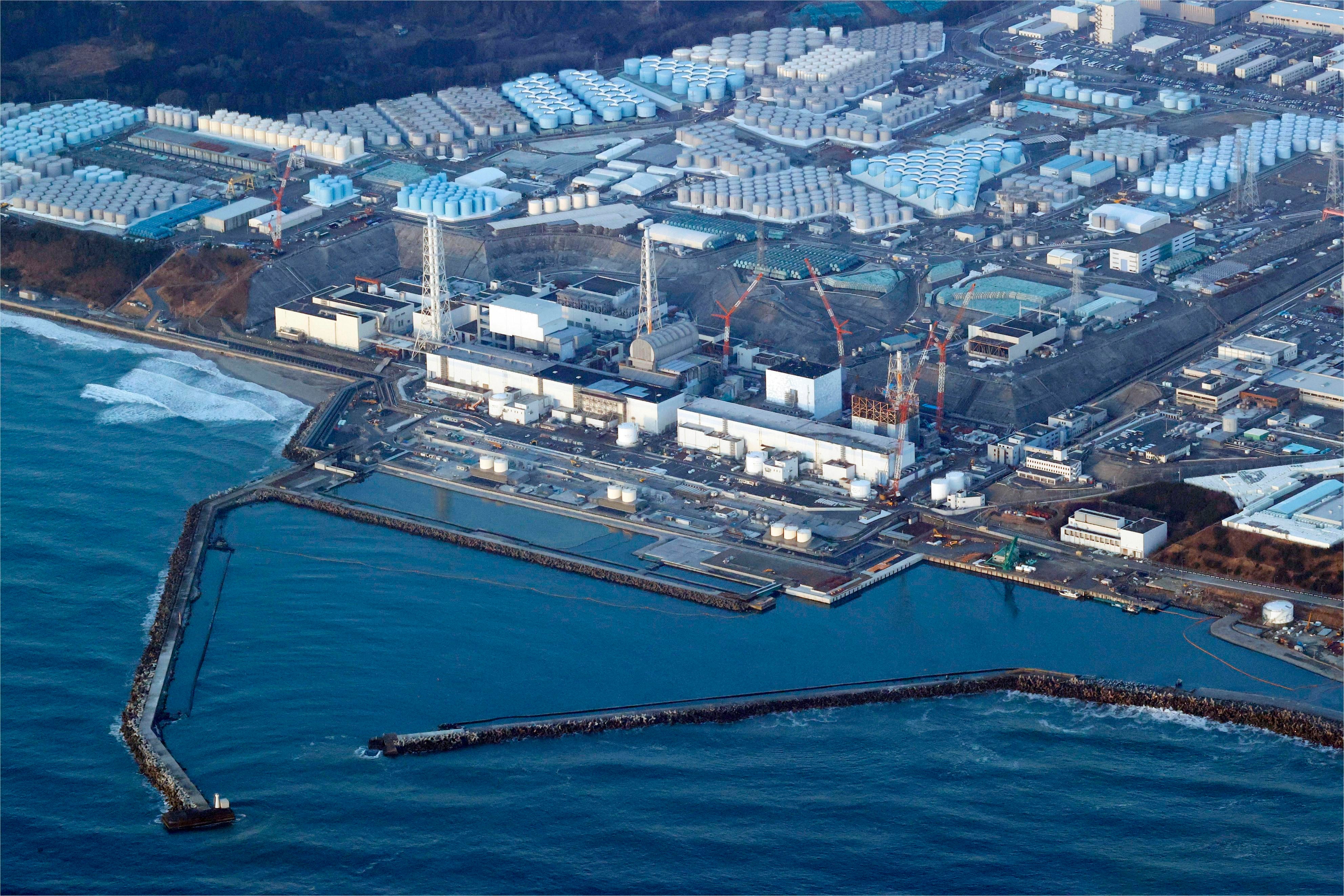 The Fukushima Daiichi nuclear power plant in Okuma is still being decommissioned