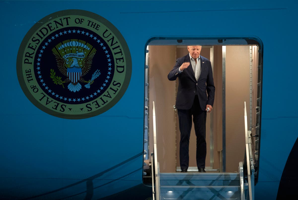 Biden news - live: President kicks off high-stakes Middle East trip with Israel visit