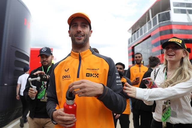 Daniel Ricciardo issued a statement about his future (Bradley Collyer/PA)