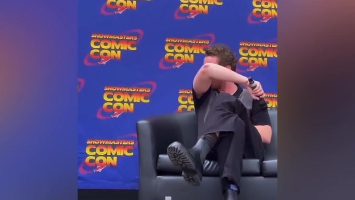 Stranger Things actor Joseph Quinn breaks down during Comic Com event after fan expresses gratitude