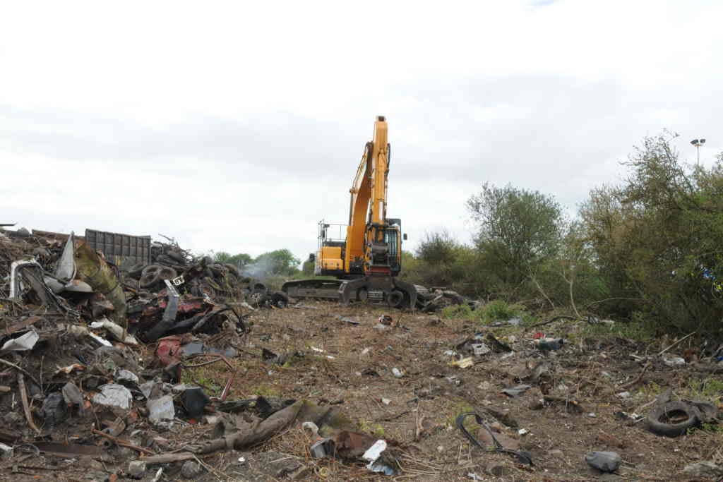 The scrapyard in St Osyth, Essex, where Mr Long’s skeletal remains were found. (Essex Police/ PA)