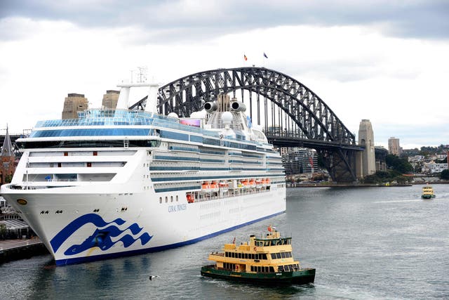 <p>A Covid-19 outbreak on an Australian cruise ship has been branded “inevitable” but has not stopped passengers from enjoying their trip</p>