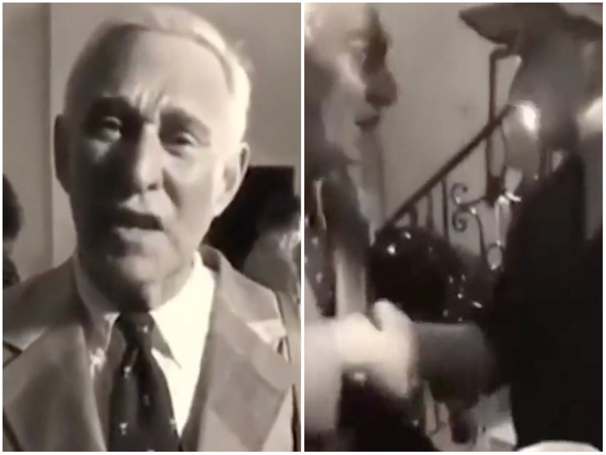 Video showing ex-Trump adviser Roger Stone taking Oath Keepers oath played at Jan 6 hearing