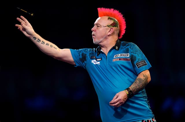 Peter Wright has been suffering with gallstones in recent weeks (John Walton/PA)